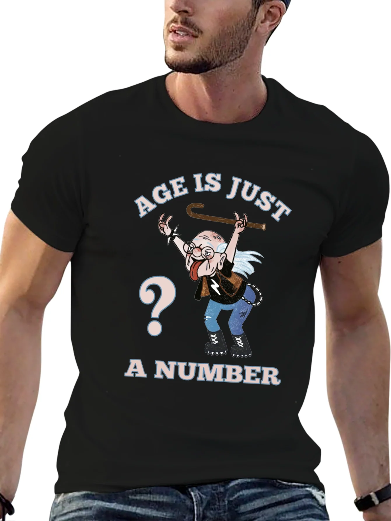 Age Is Just A Number Graphic T-Shirt