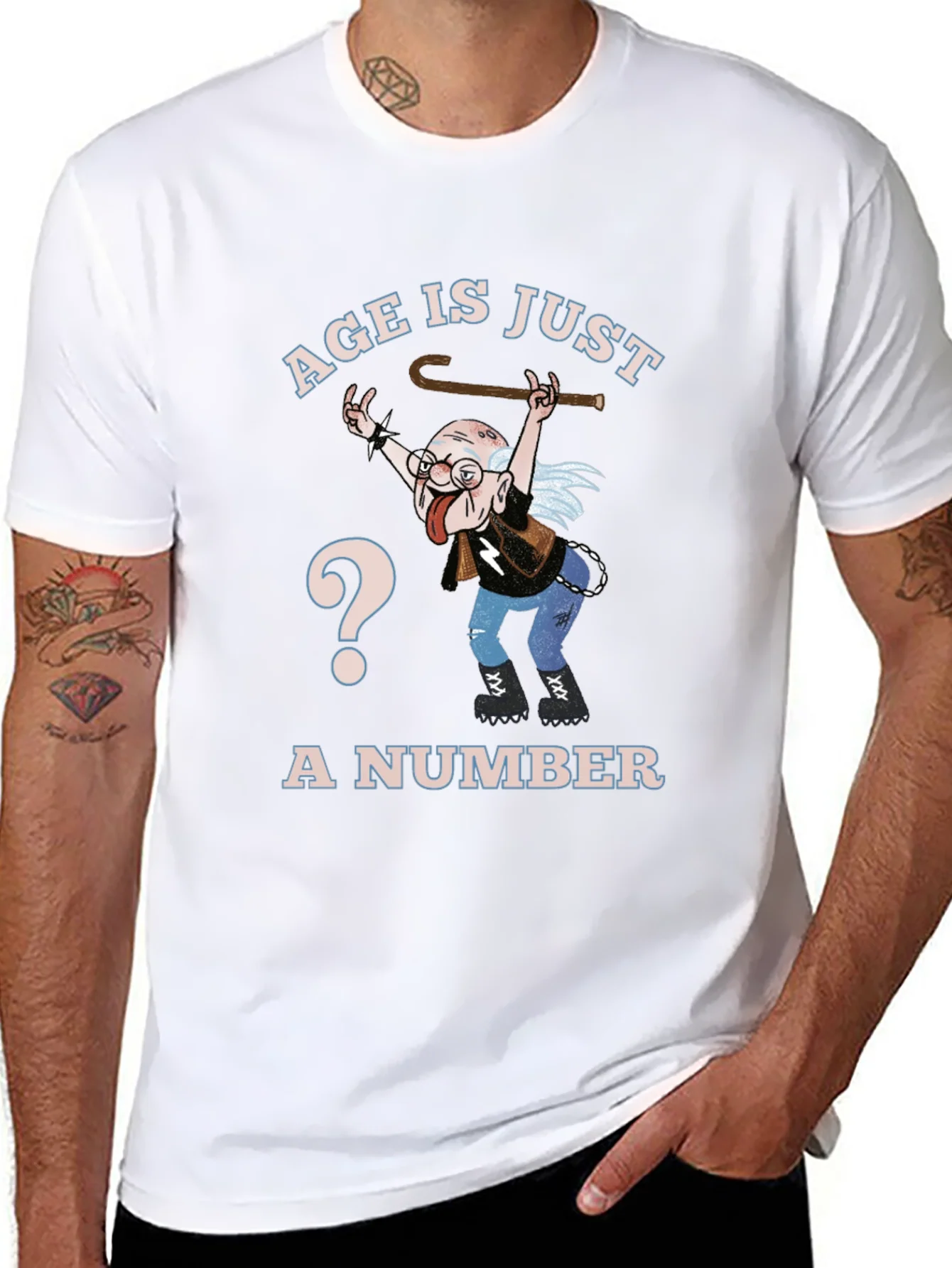 Age Is Just A Number Graphic T-Shirt