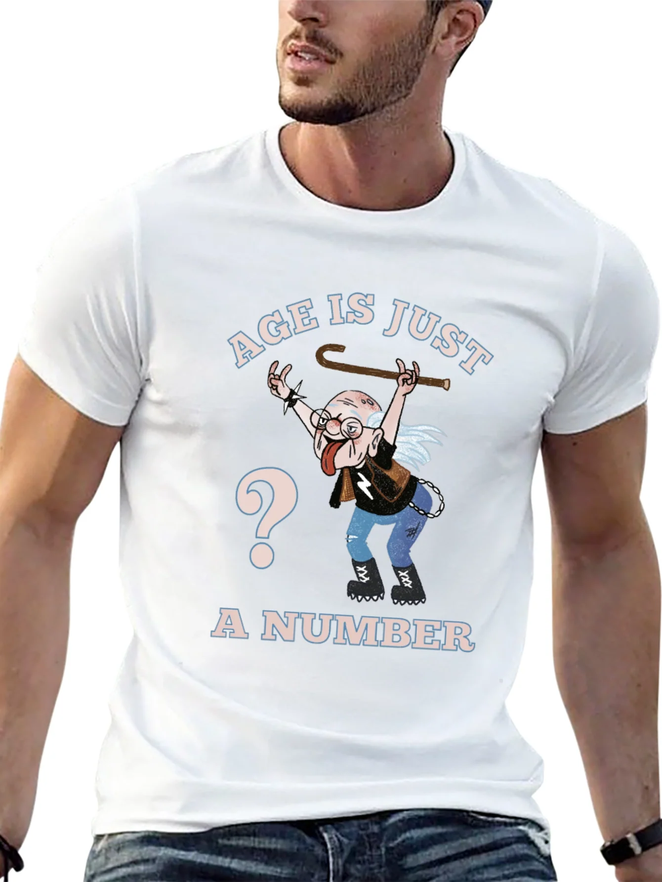 Age Is Just A Number Graphic T-Shirt