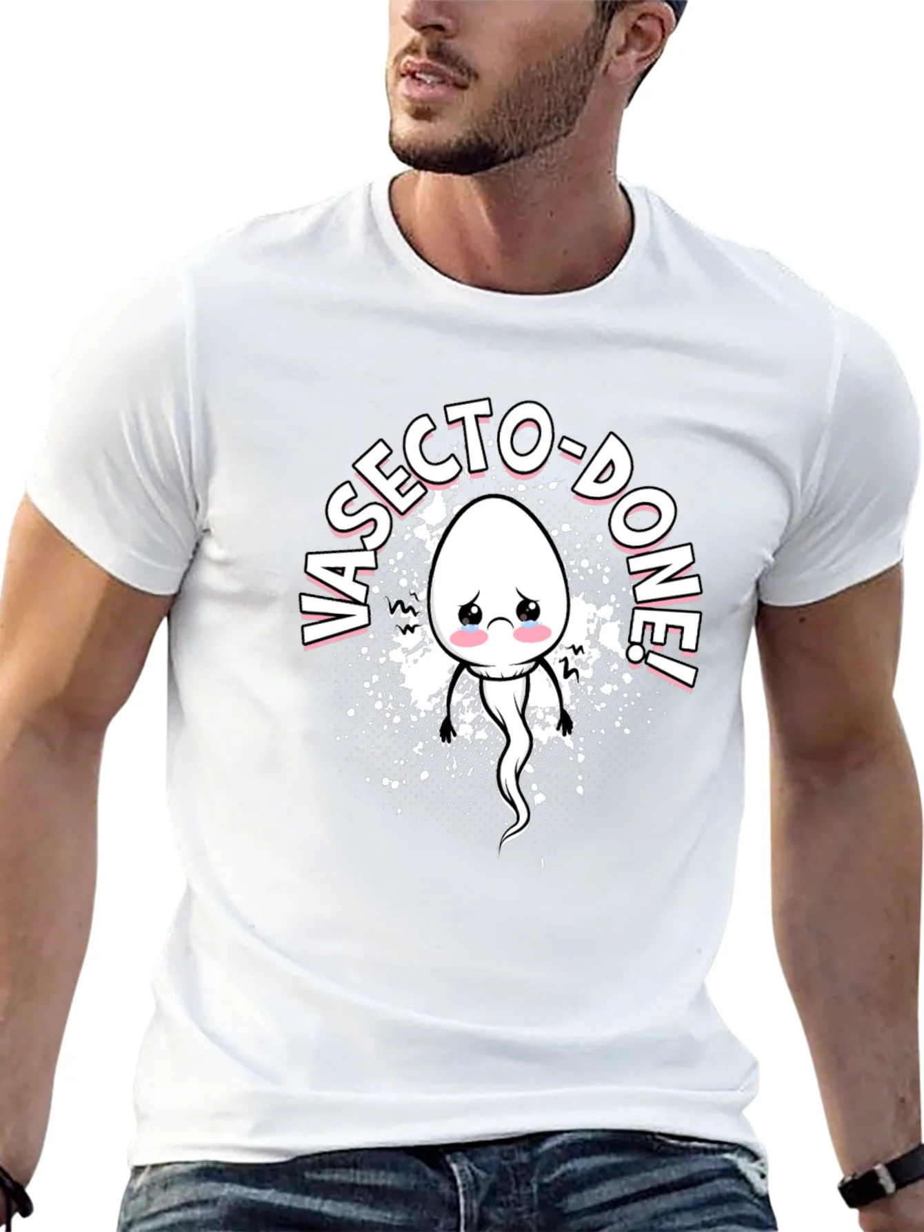 Vasecto-Done! Funny Mens Graphic Tee