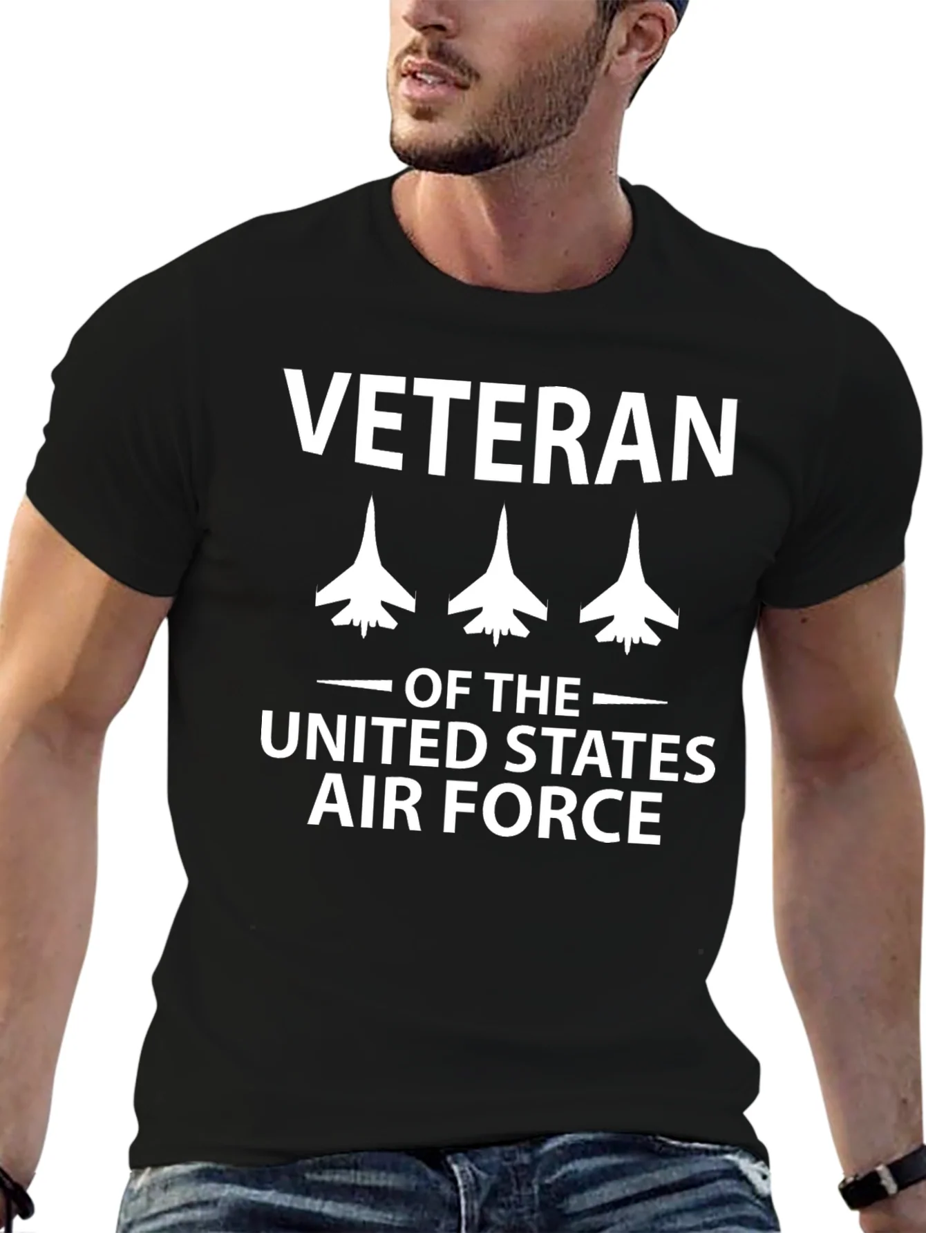 Veteran US Air Force Graphic T-Shirt