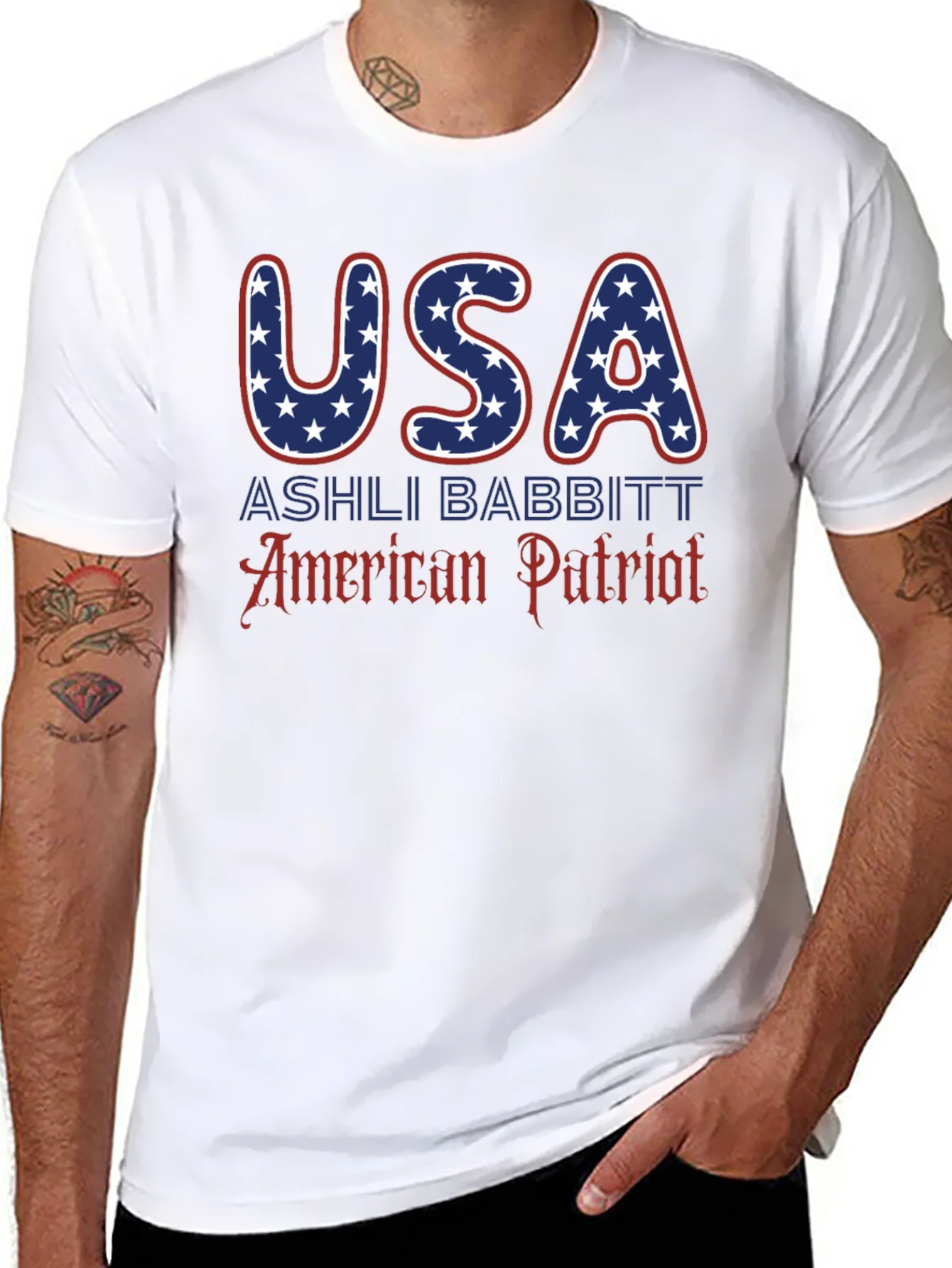 Ashli Babbitt USA American Patriot T-Shirt