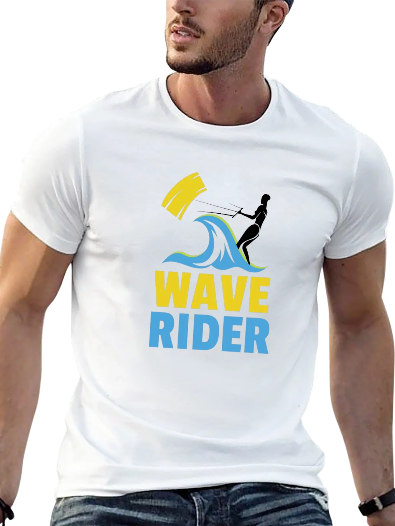 Wave Rider Graphic Tee - Surfs Up!