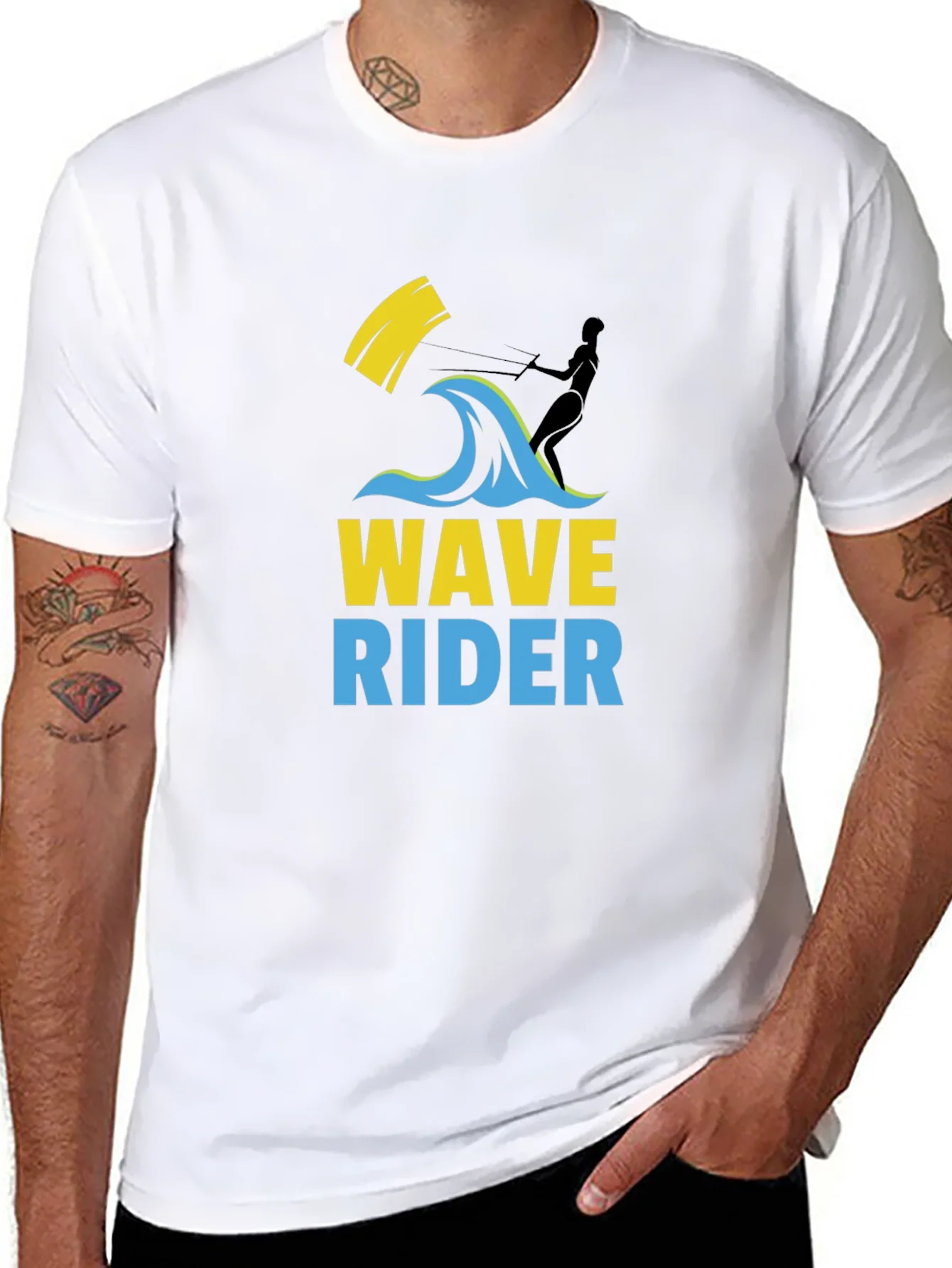 Wave Rider Graphic Tee - Surfs Up!