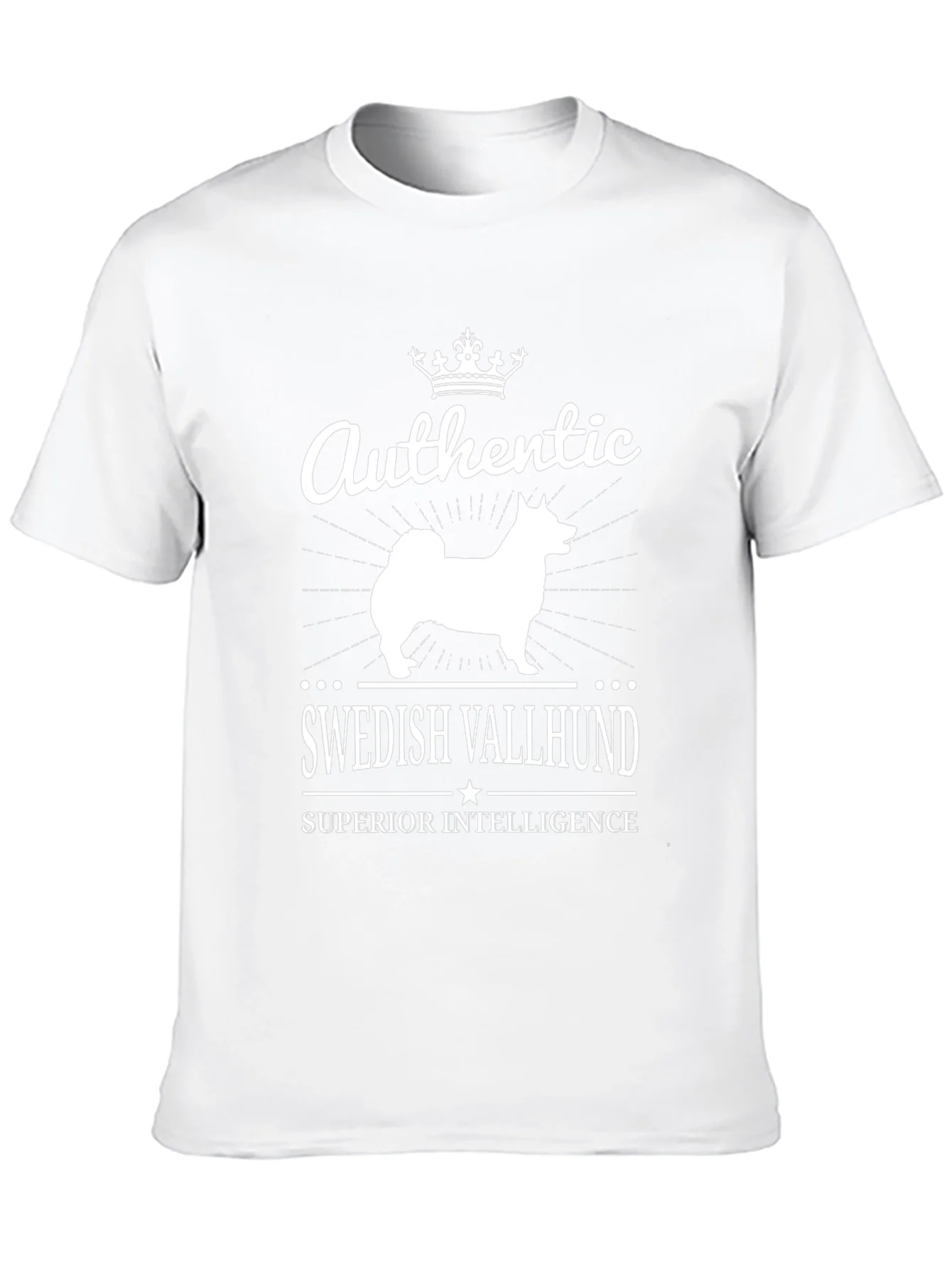Authentic Swedish Vallhund T-Shirt - Superior Intelligence