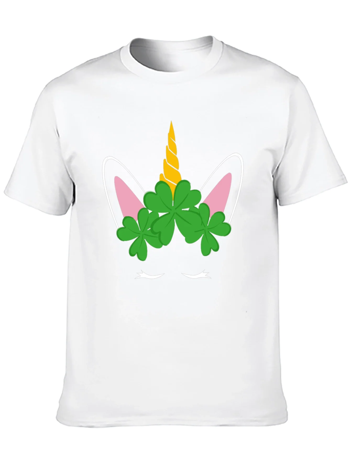 Unicorn Clover St. Patricks Day T-Shirt