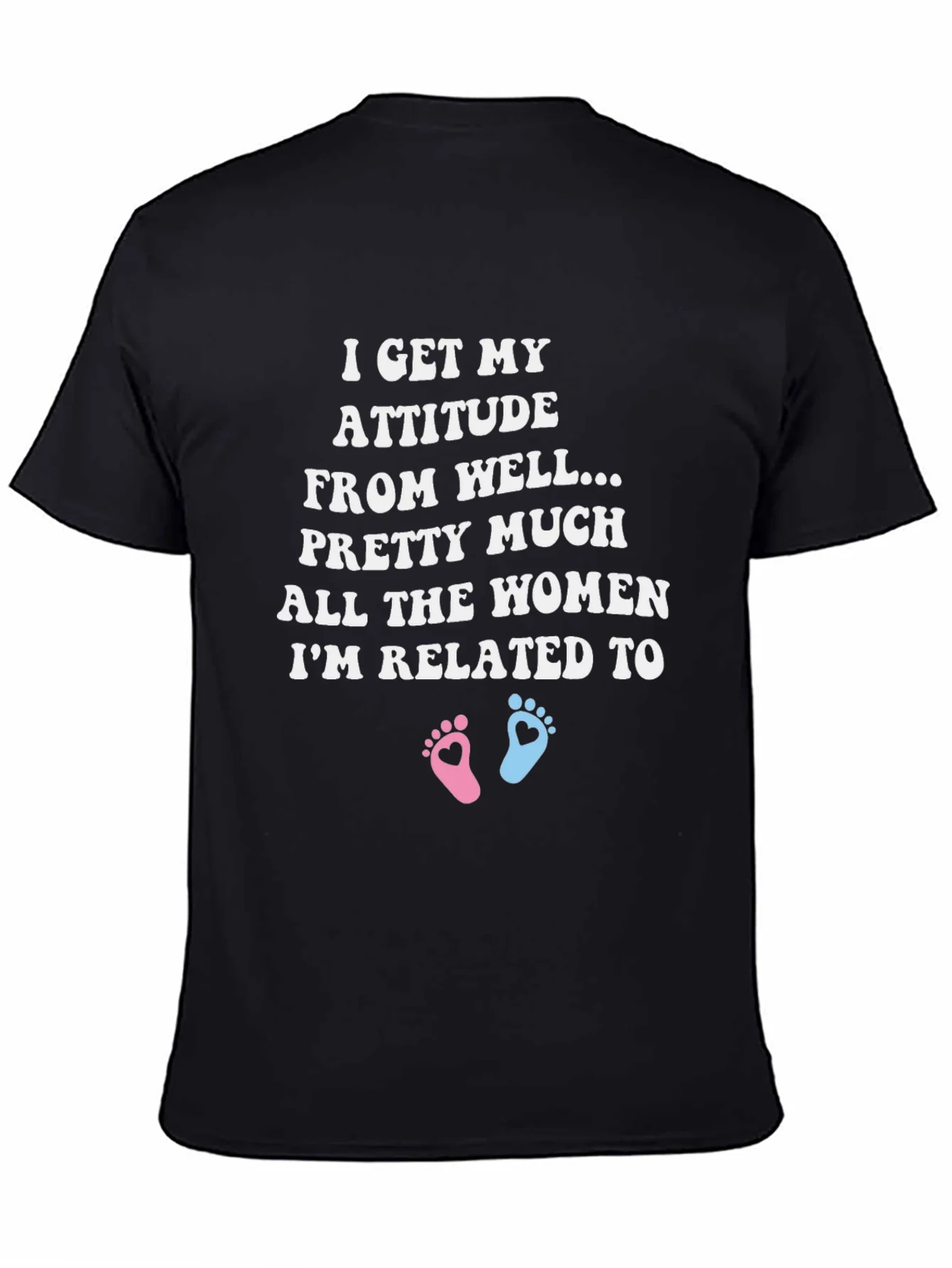 Attitude Women Related To T-Shirt