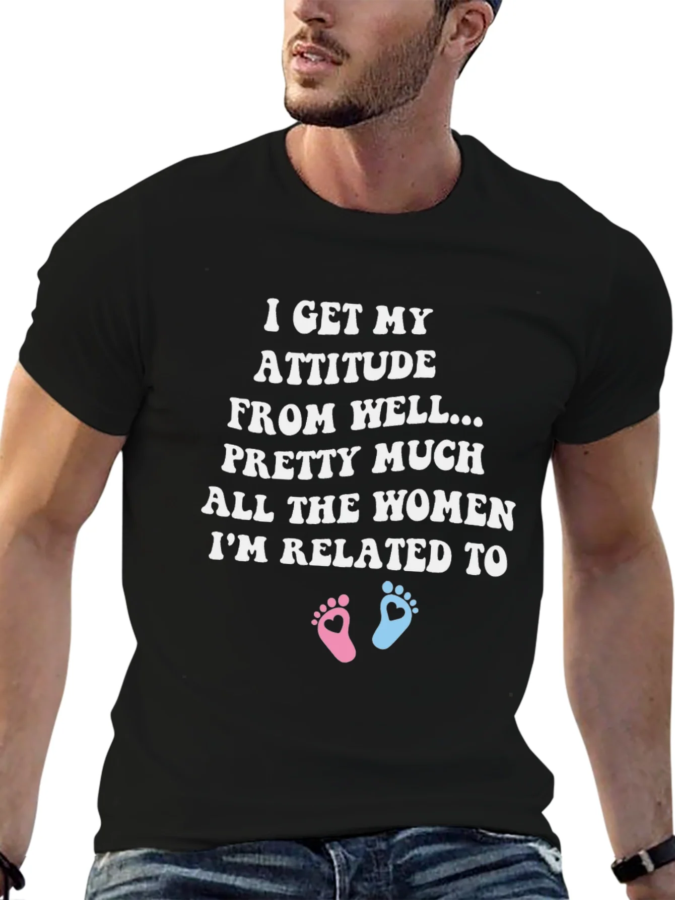 Attitude Women Related To T-Shirt