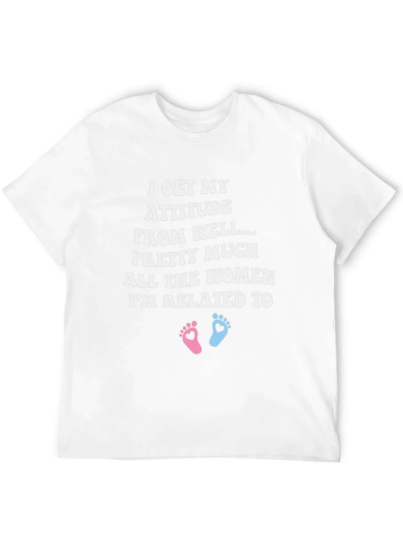 Attitude Women Related To T-Shirt