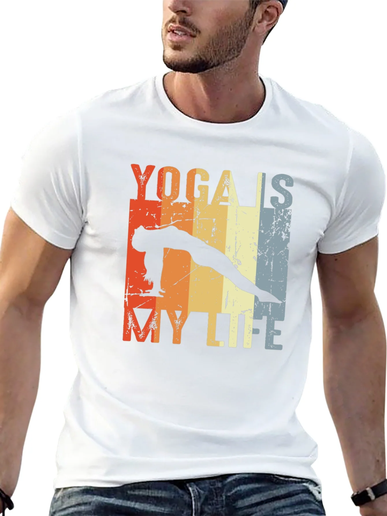Yoga Is My Life Graphic T-Shirt