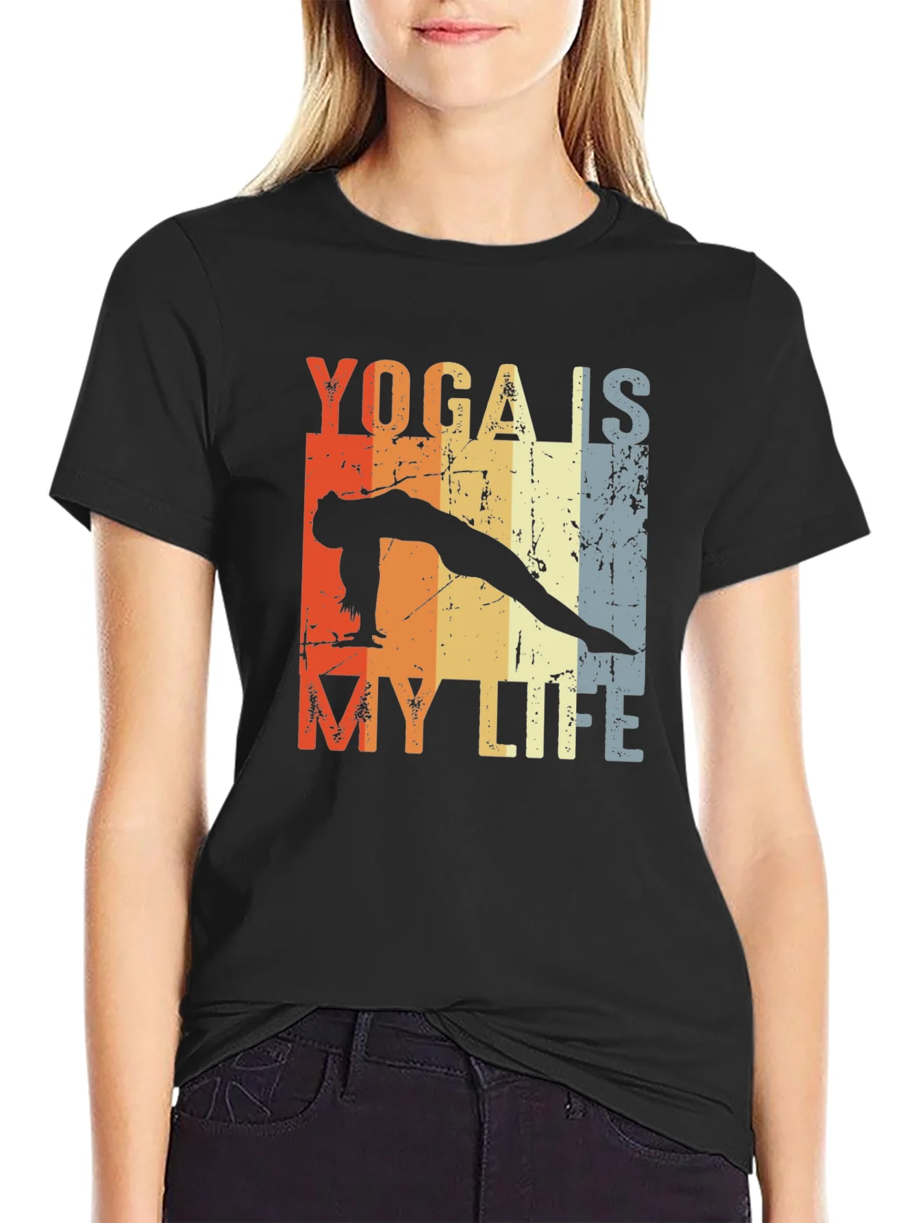 Yoga Is My Life Graphic T-Shirt