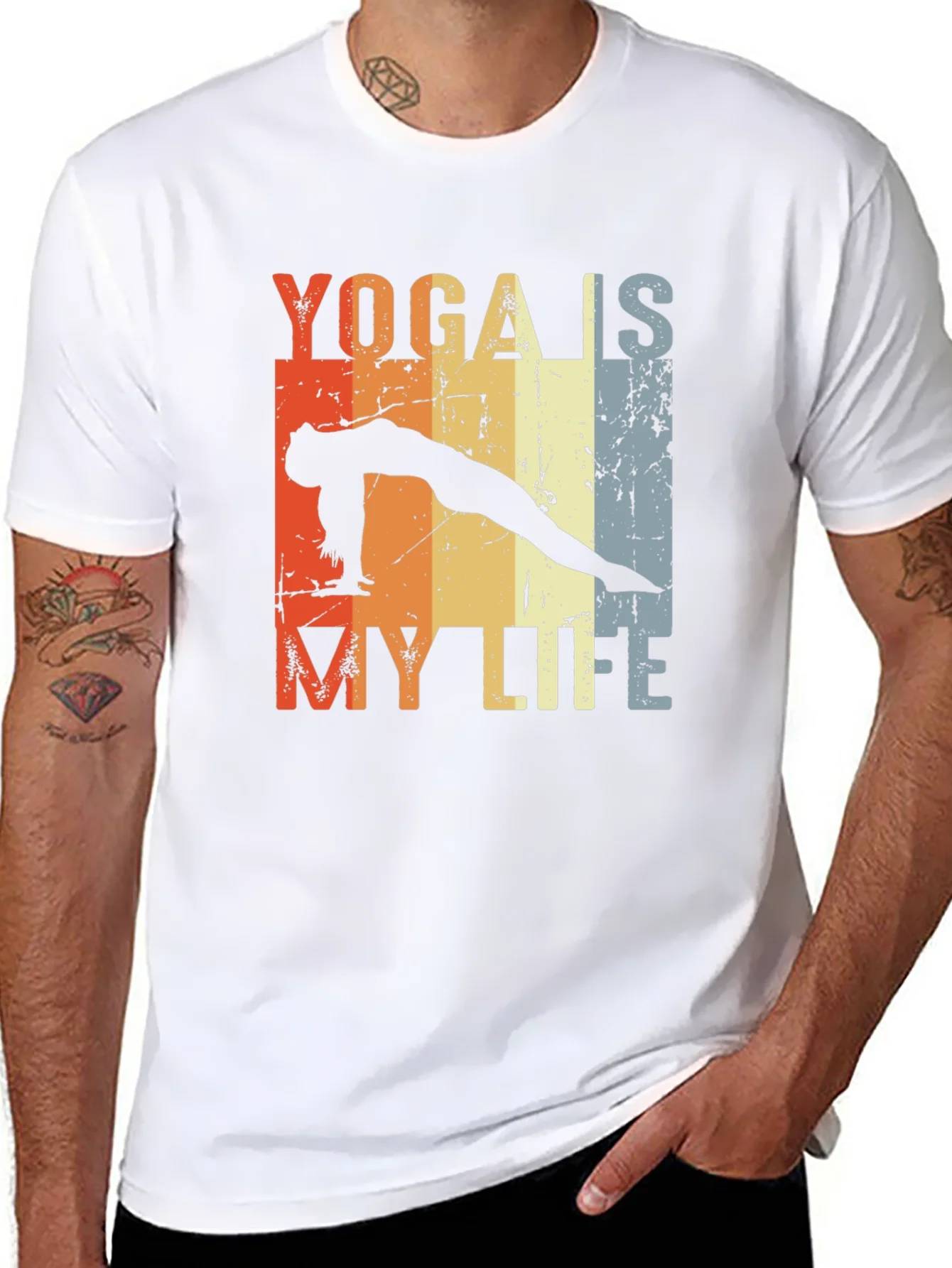 Yoga Is My Life Graphic T-Shirt
