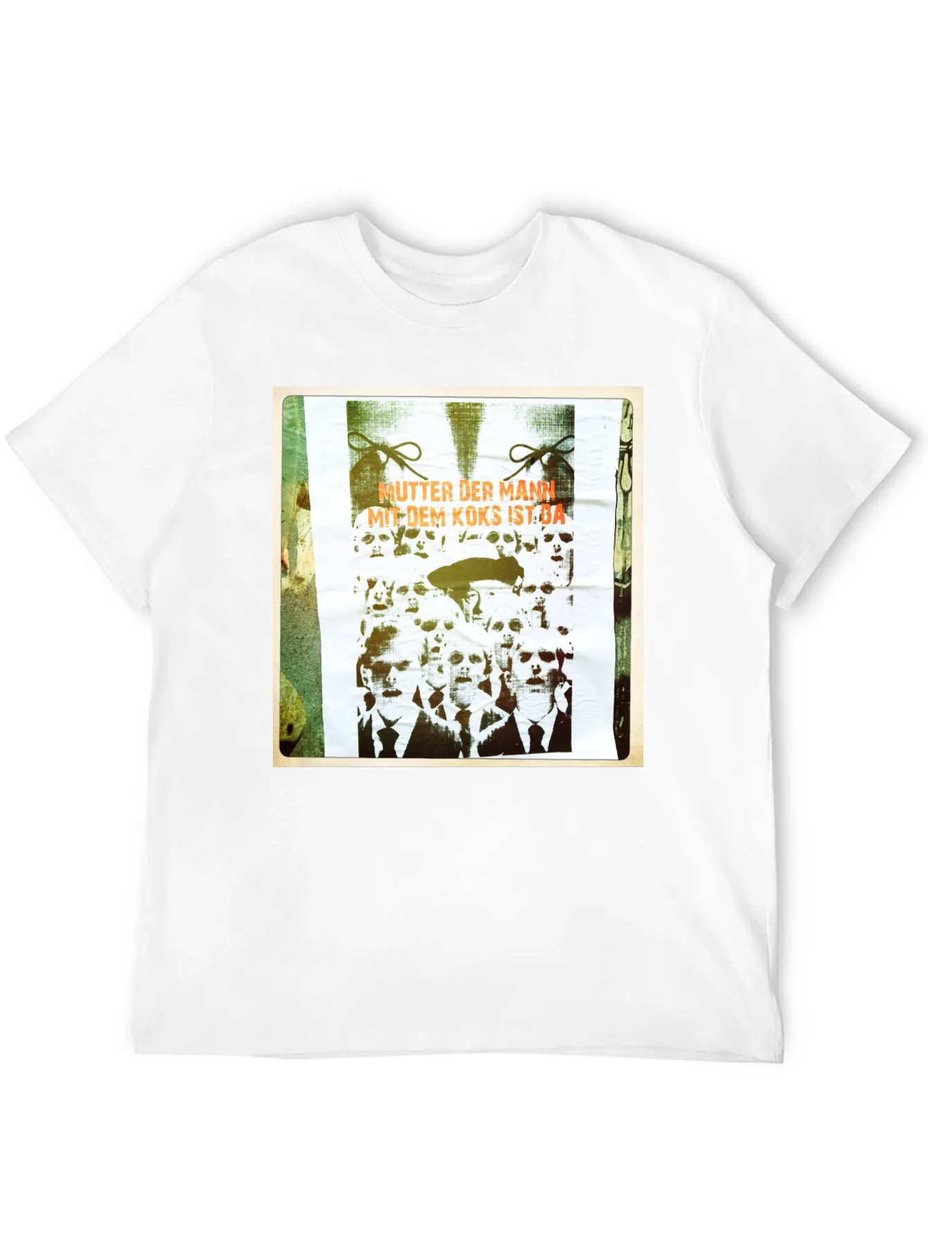 Unique Graphic Print Black T-Shirt