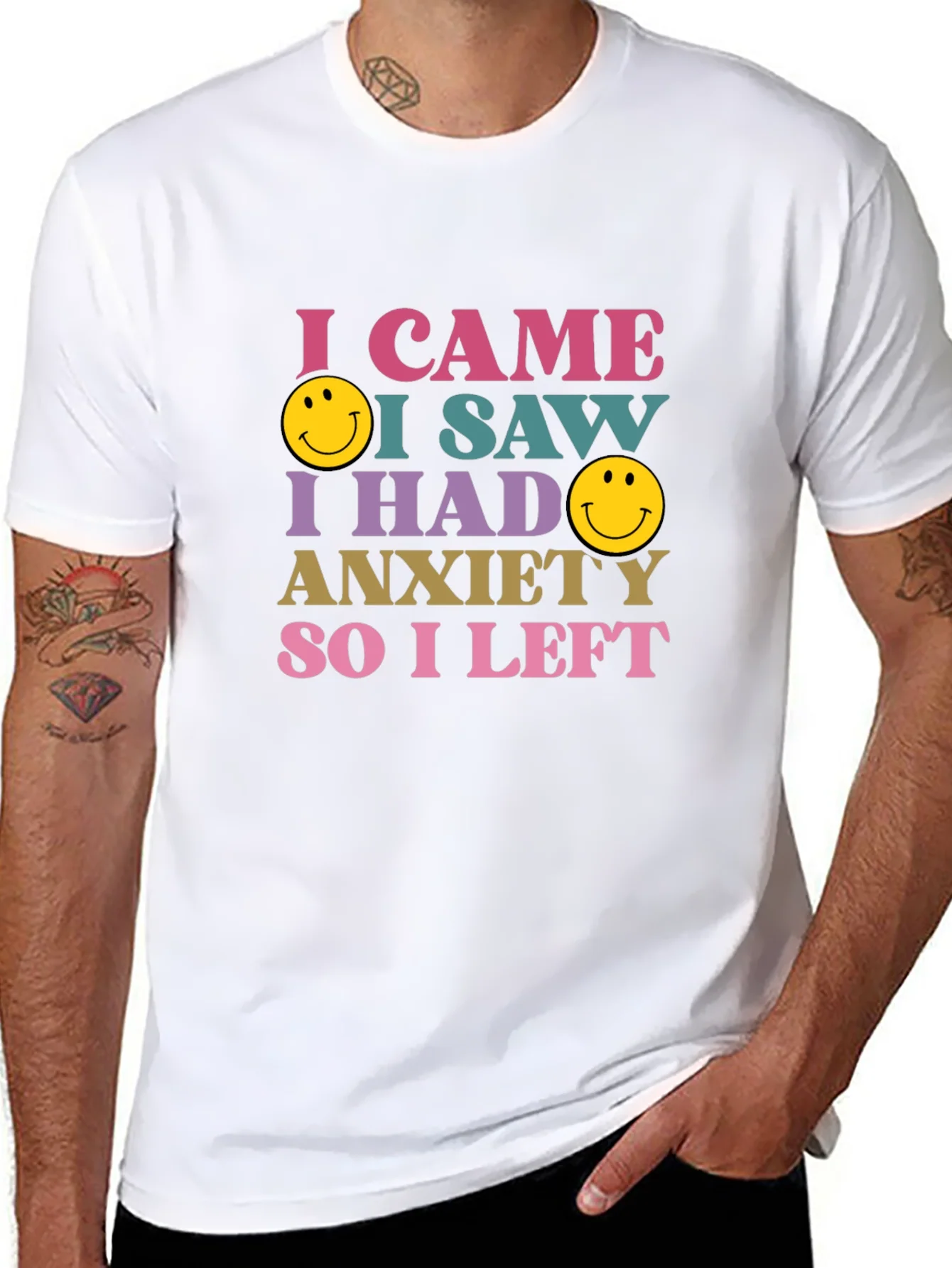 Anxiety Humor Graphic Tee