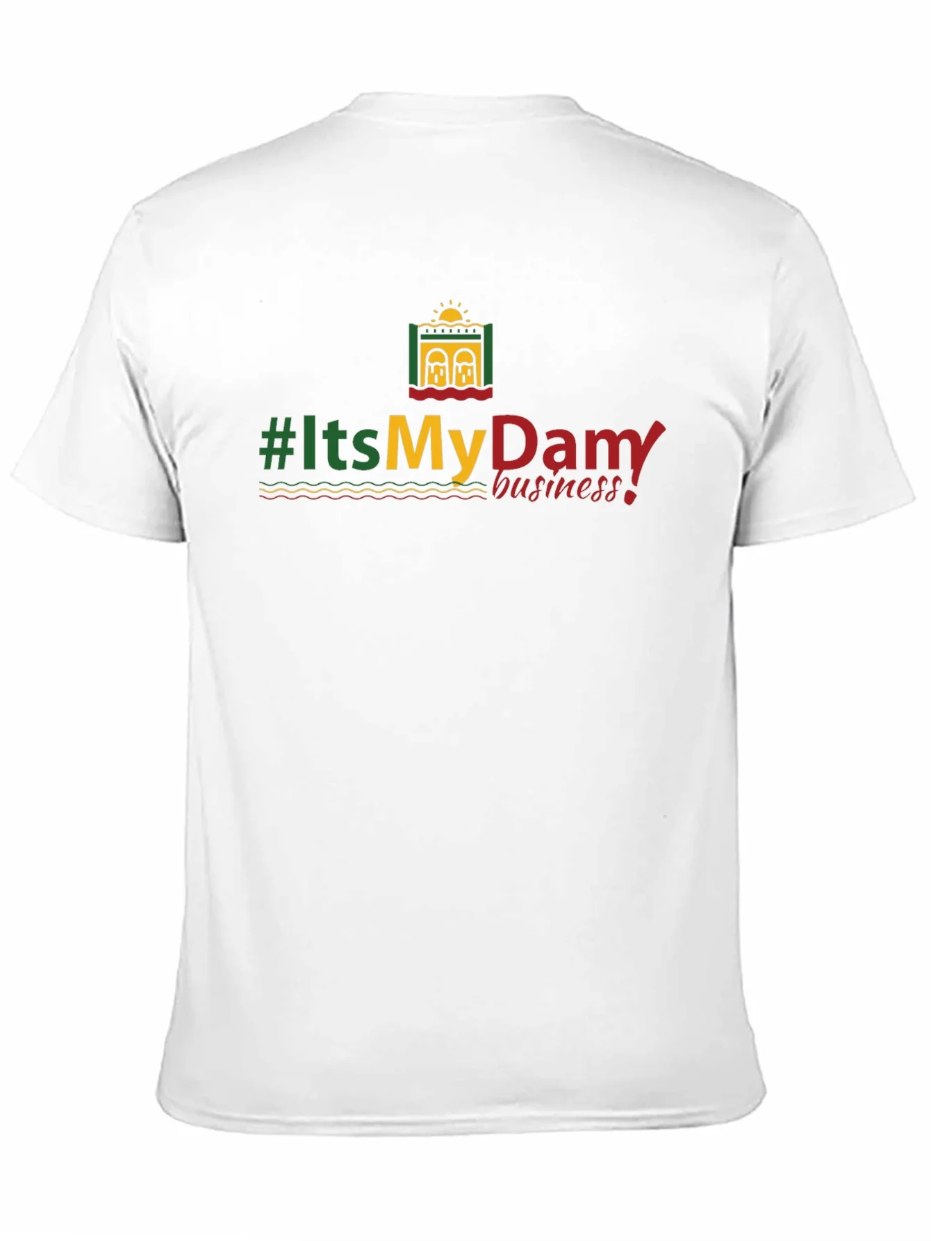 #ItsMyDam T-Shirt - Black Cotton Tee