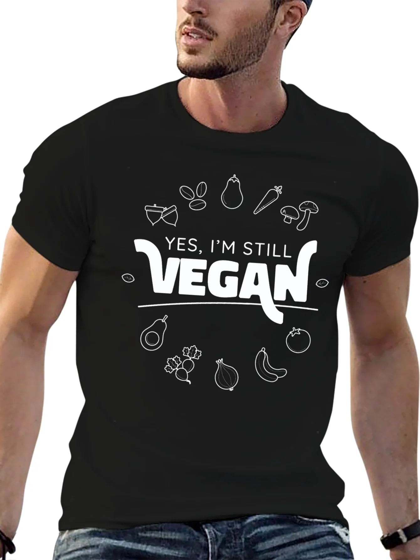 Vegan Lifestyle Graphic Tee - Yes Im Still Vegan