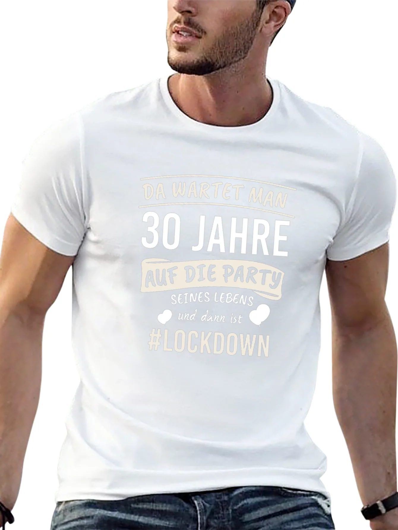 30th Birthday Lockdown T-Shirt - Party Humor Tee