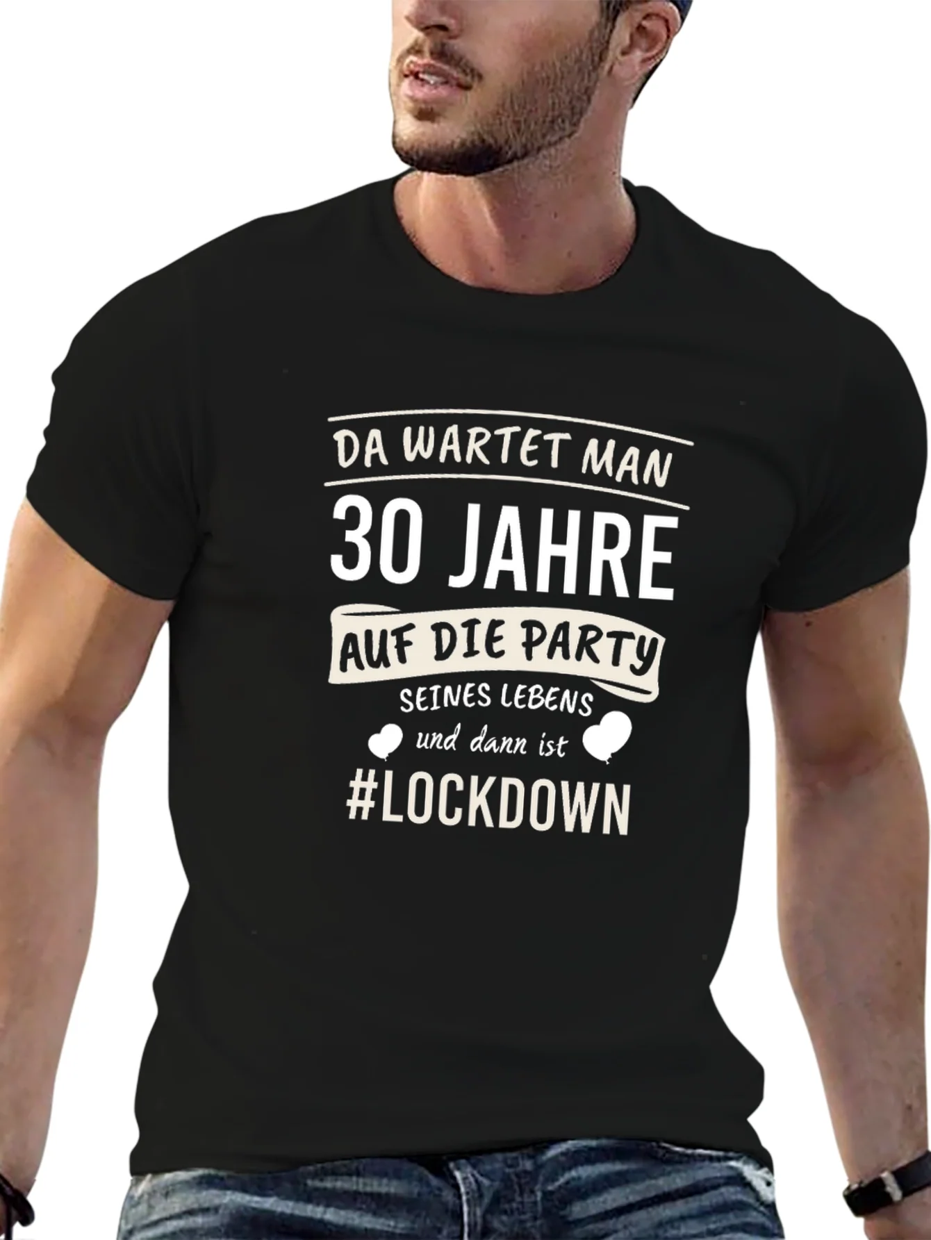 30th Birthday Lockdown T-Shirt - Party Humor Tee