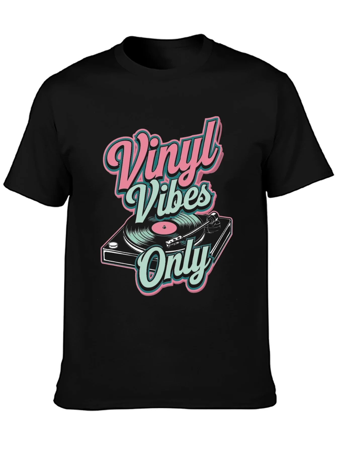 Vinyl Vibes Only Graphic Tee