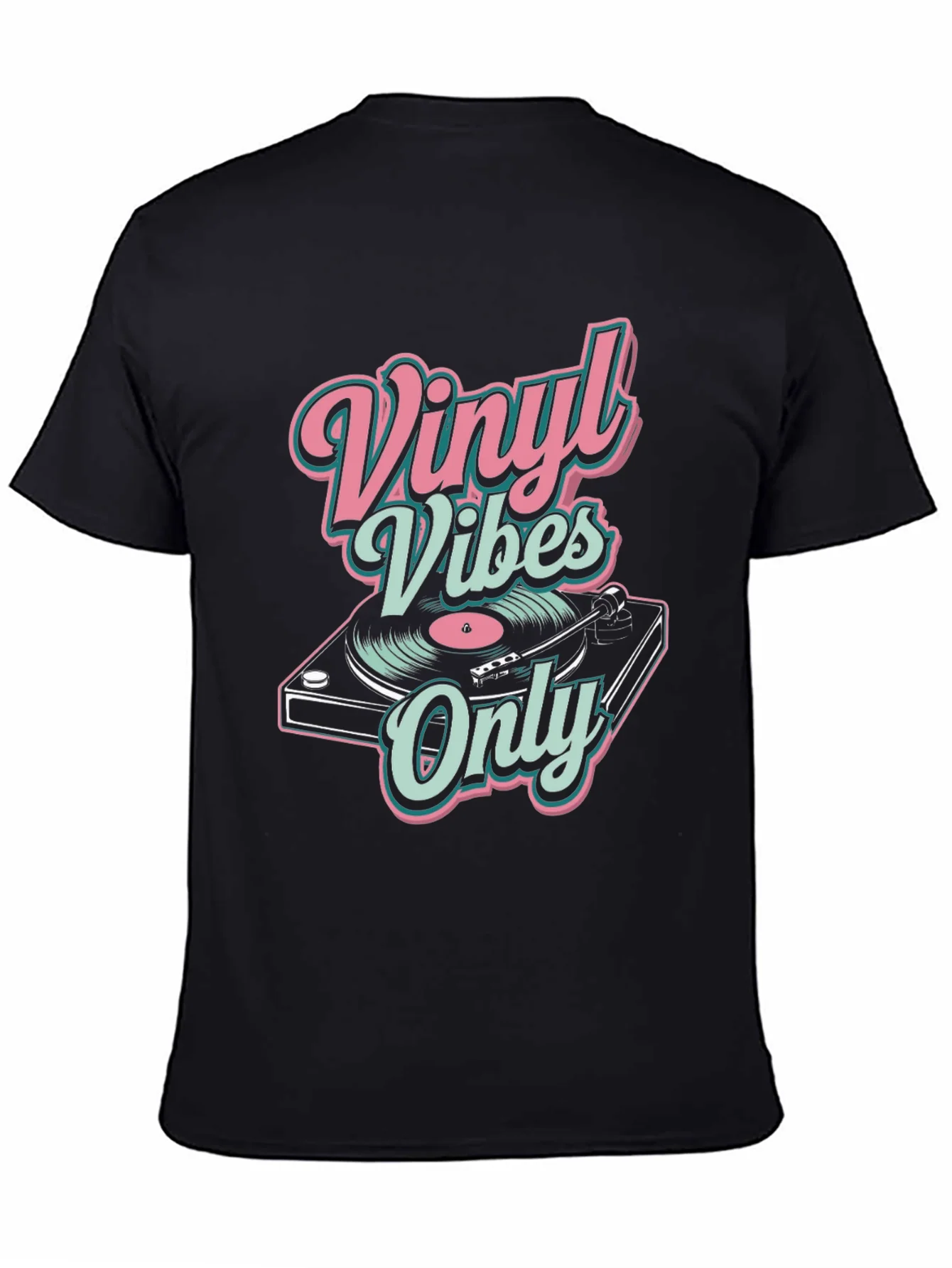 Vinyl Vibes Only Graphic Tee