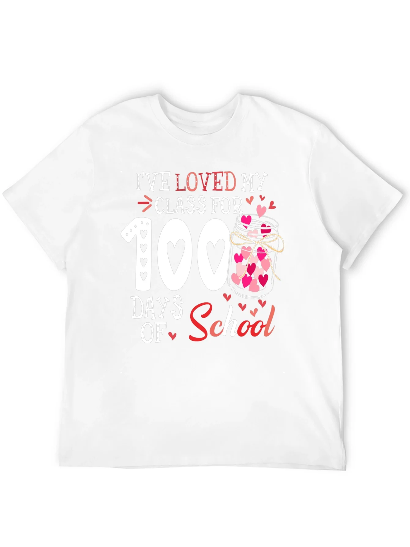 100 Days of School Teacher T-Shirt