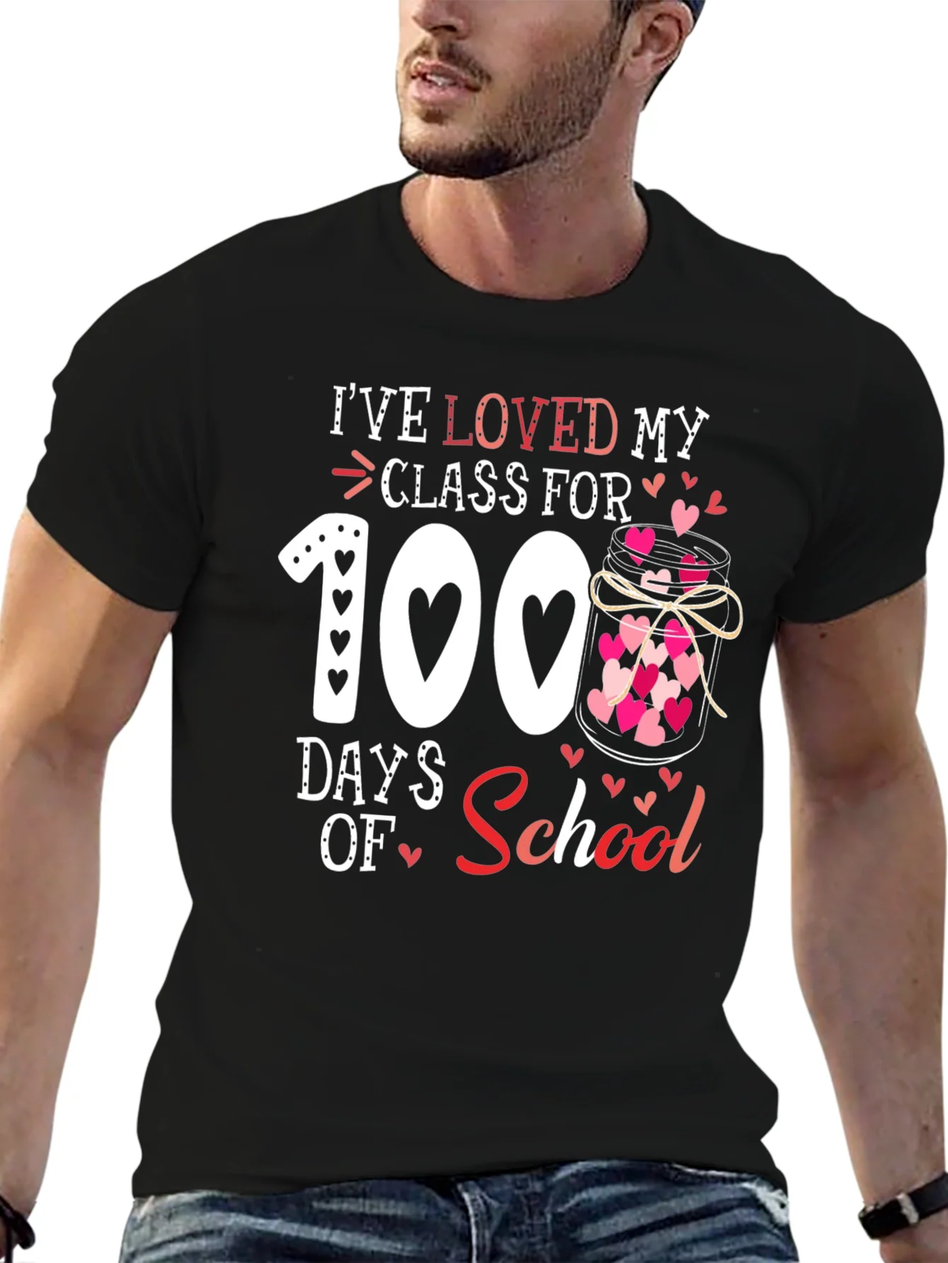 100 Days of School Teacher T-Shirt