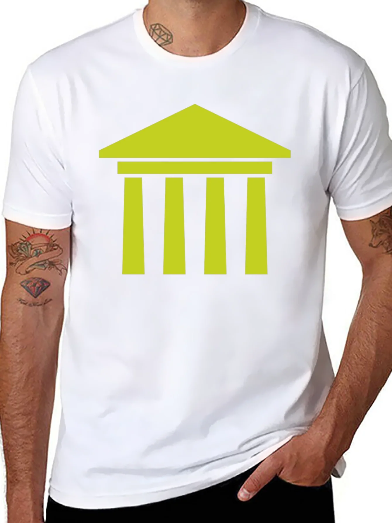 Architectural Graphic T-Shirt: Classic Design