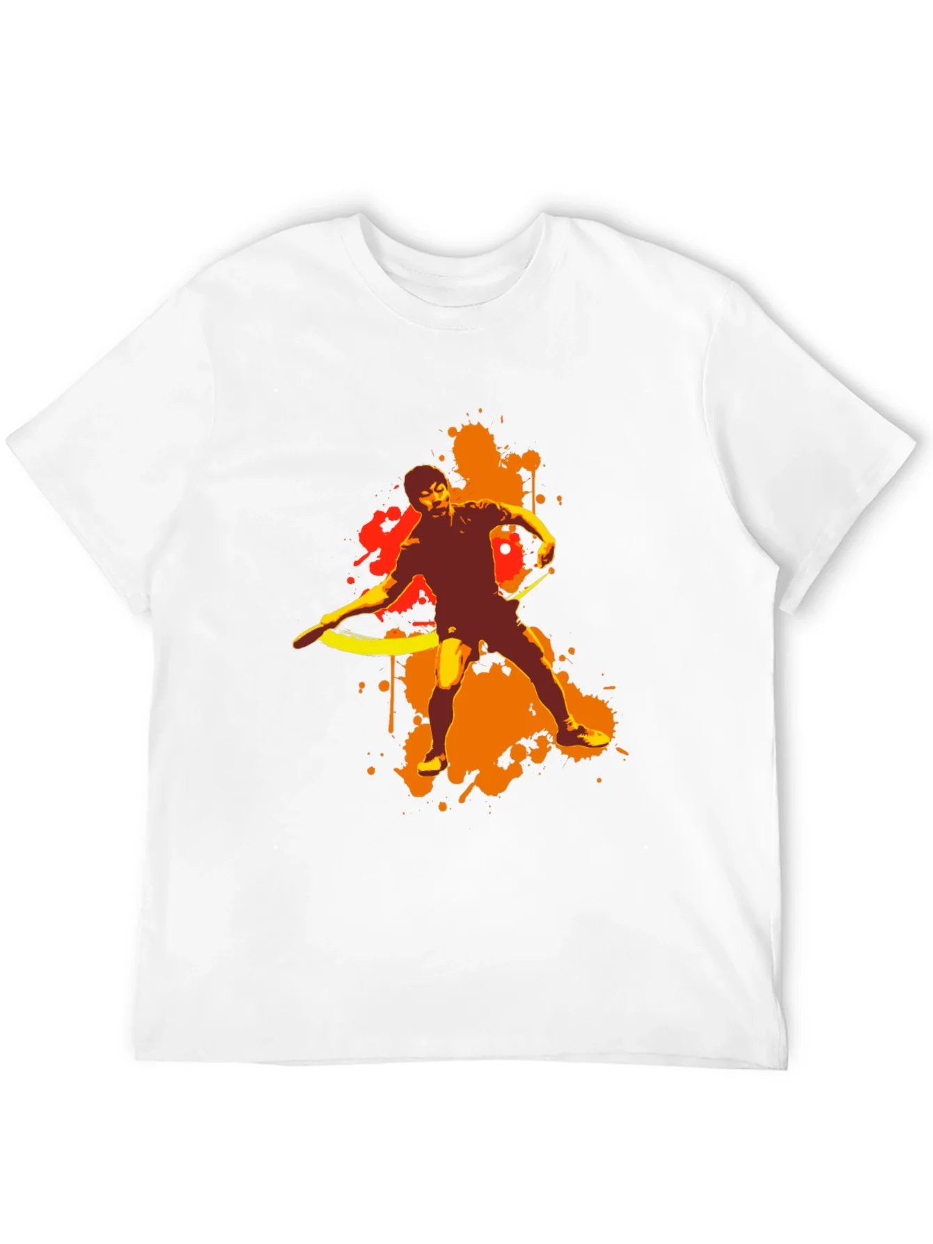Abstract Table Tennis T-Shirt